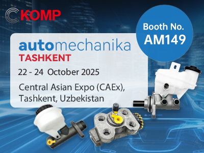 KOMP stellt auf der Automechanika Tashkent in Usbekistan aus