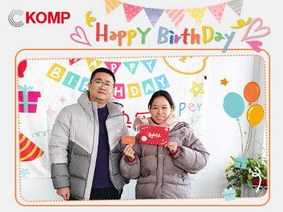 Herzlichen Glückwunsch zum Geburtstag an die KOMP-Mitarbeiter!